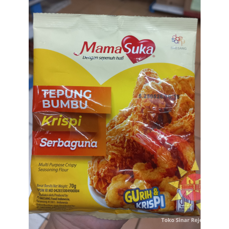 

Mama Suka Tepung Bumbu Krispi Serbaguna 70 gram