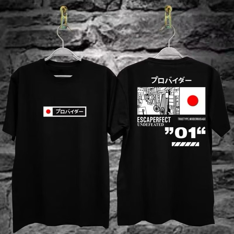 KAOS OVERSIZE ESCAPERFECT T SHIRT KEREN