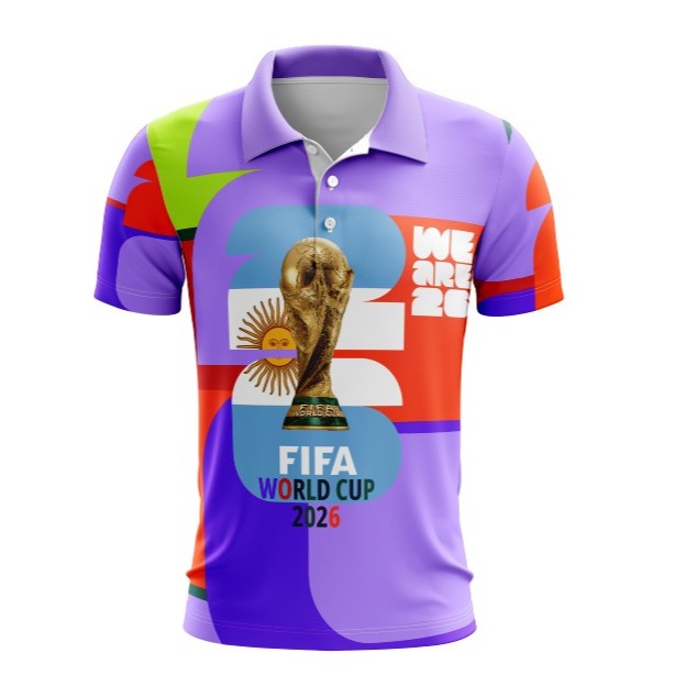 Kaos Baju Piala Dunia ARGENTINA 2026