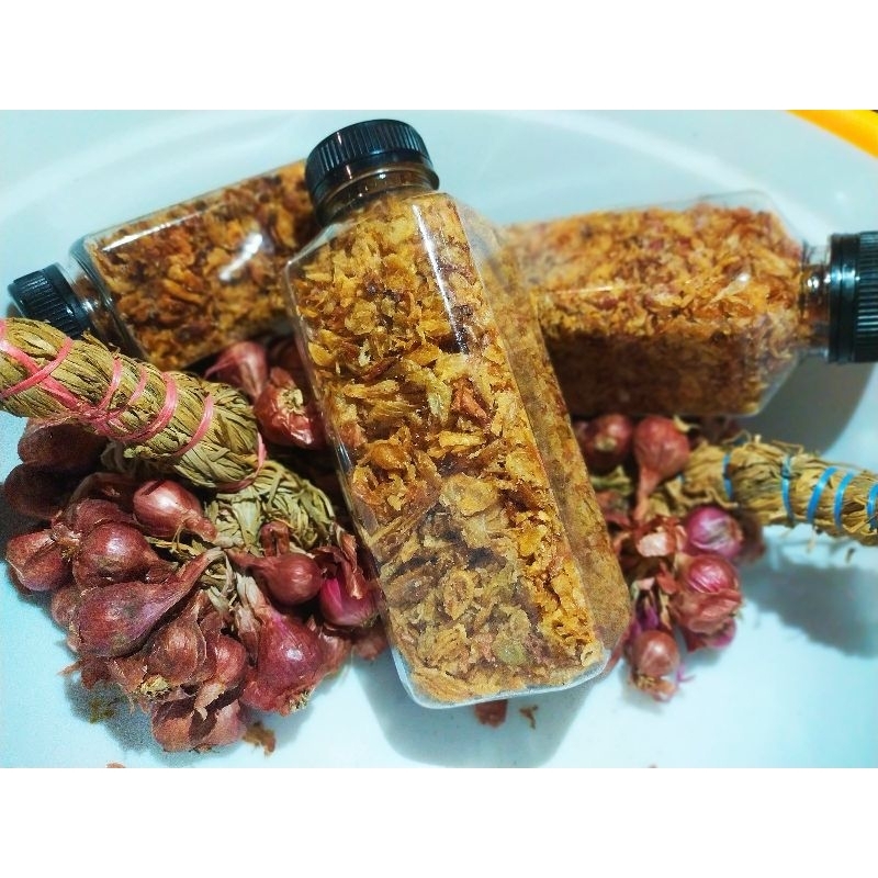 

[ premium] Bawang merah goreng renyah / Bawang Goreng Renyah siap saji/Bawang merah Goreng instan/Bumbu masakan/ pelengkap makanan/Cemilan/Brambang goreng 1 kg