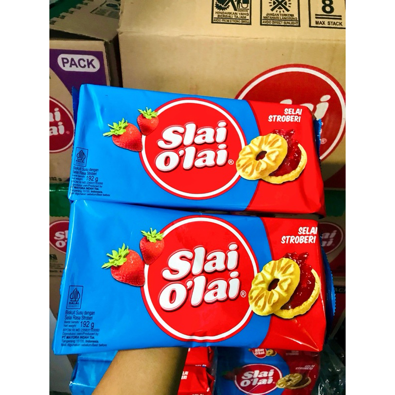 

Maknyuss1 Slai Olai 192 Gram 1 Dus Isi 20Pack