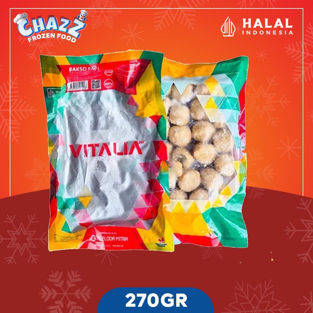 

Vitalia Bakso Daging Sapi 270 Gram Harga Promo