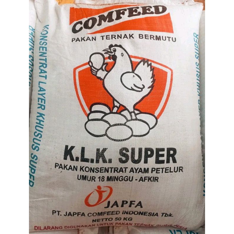 Konsentrat ayam petelur super Comfeed k.l.k layer pakan ayam 500 gram