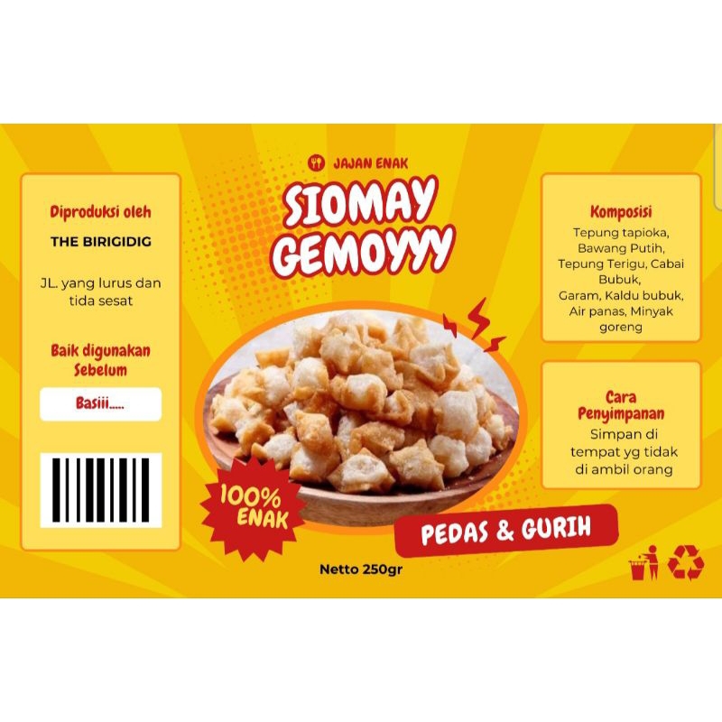 

Siomay Birigidig ( Level Original)