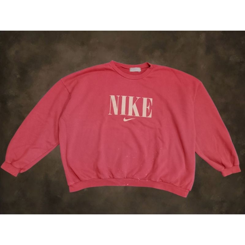 Crewneck Oversize maroon