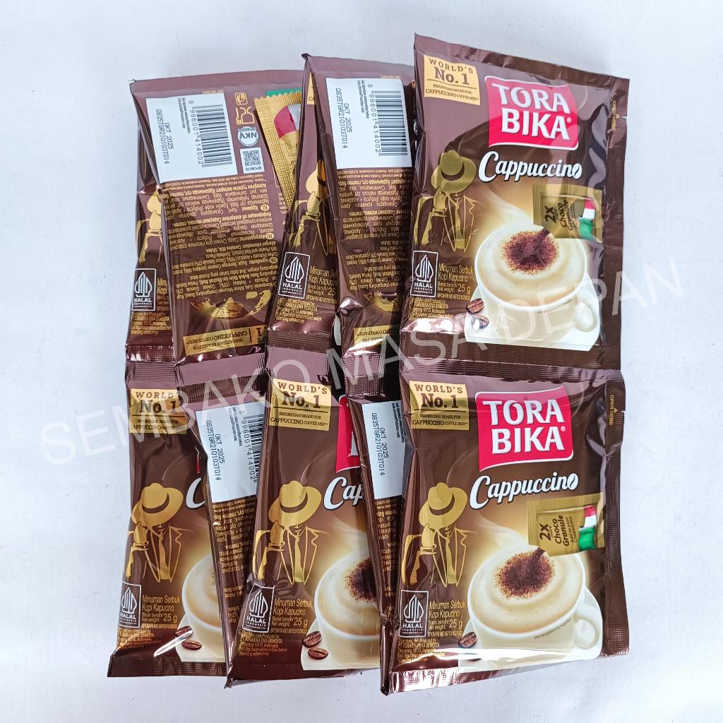 

Tora Bika Cappuccino Bubuk Saset Instan isi 10