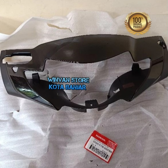 53205-KTM-950FMB Cover Handle Front Batok Lampu Depan Supra X 125 Lama Cakram Hitam Original AHM