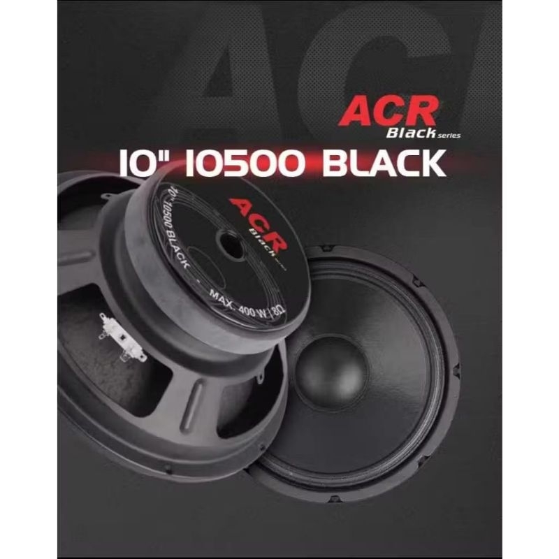 Speaker 10 inch 10500 ACR BLACK Woofer