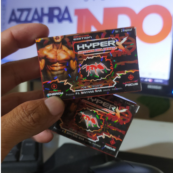 

Madu Bubuk Hyperx Hyper x 2 Pack 4 Butir ECERAN Madu Bubuk Herbal Hyperx Madu Syrup Honey Maple