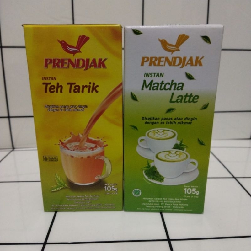 

Teh prendjak instan serbuk isi 5 sachet