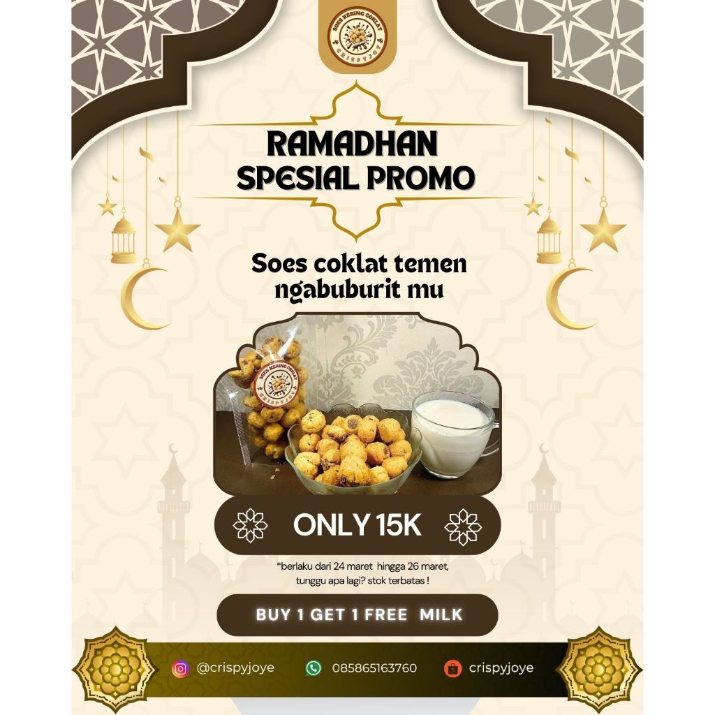 

SOKLAT (SOES KERING COKLAT)