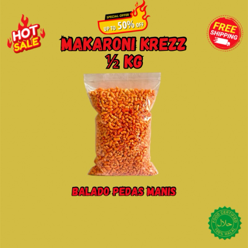 

Ukf5Pc6F4H (Kuliner.Kita) Makaroni Pipa Bantat 1/2 Ball 500Gr