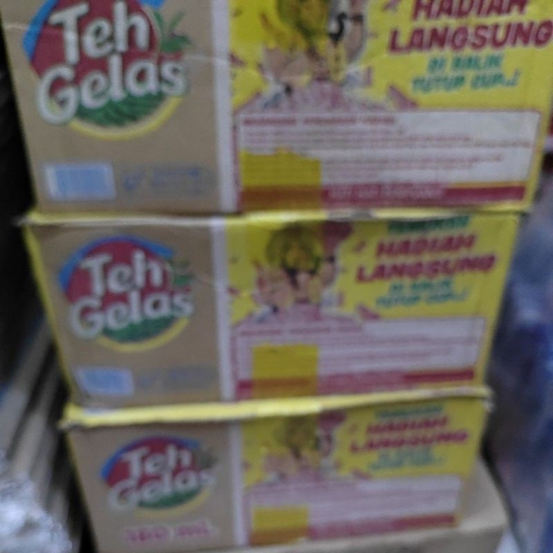 

TEH GELAS CUP 1 DUS 24 pcs x180 ml ATAU BIG 250 ML