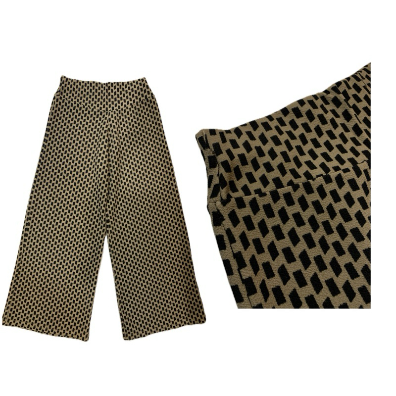 celana kulot wanita bahan katun