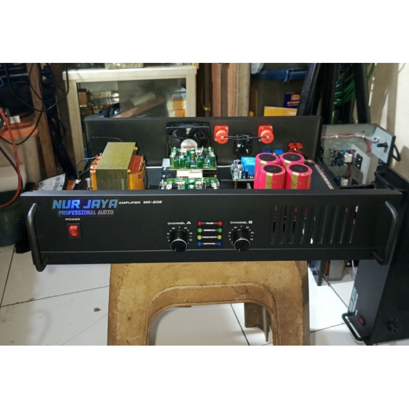 power amplifier rakitan socl 506 trafo 10A bok bell