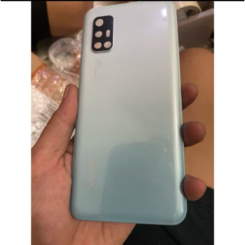 Housing Kesing Casing Backdoor Fullset + Bezel VIVO V19 / V17 - Blue