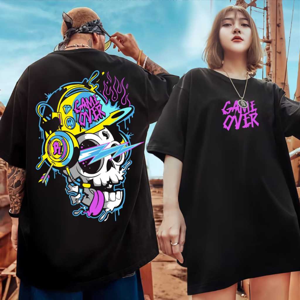 BAJU KAOS ATASAN PRIA DISTRO TERBARU KEREN GAMBAR AUDITION WARNA HITAM / BAJU KAOS PRIA WARNA HITAM 