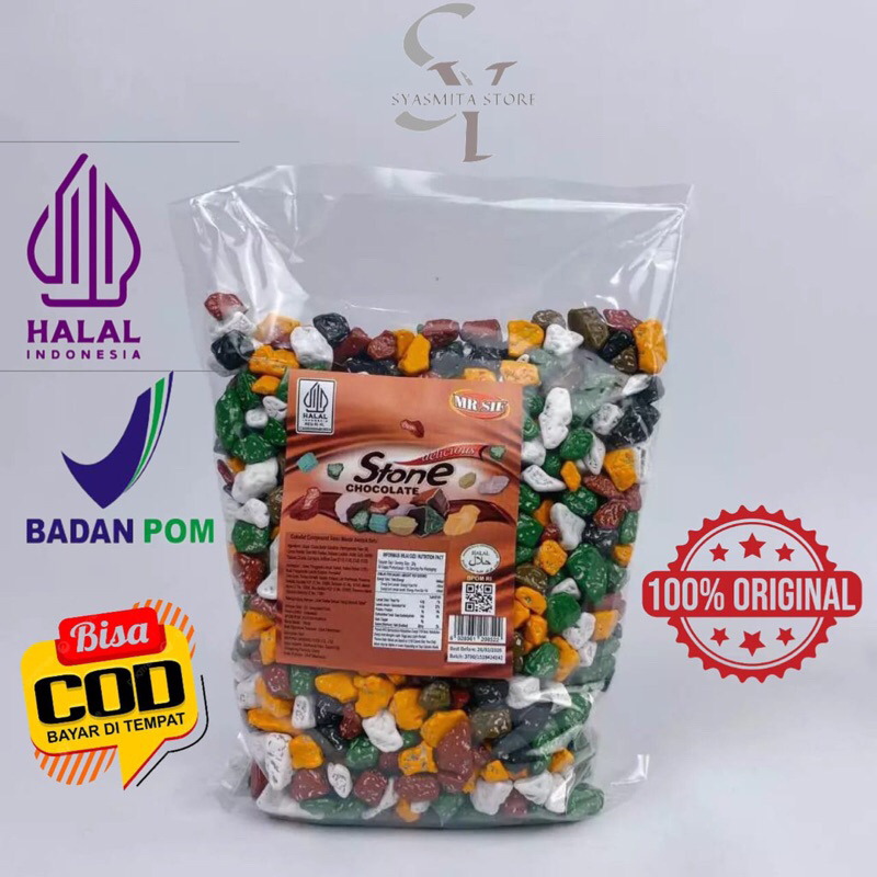 

Coklat Arab Kerikil | Permen Coklat Arab 1kg