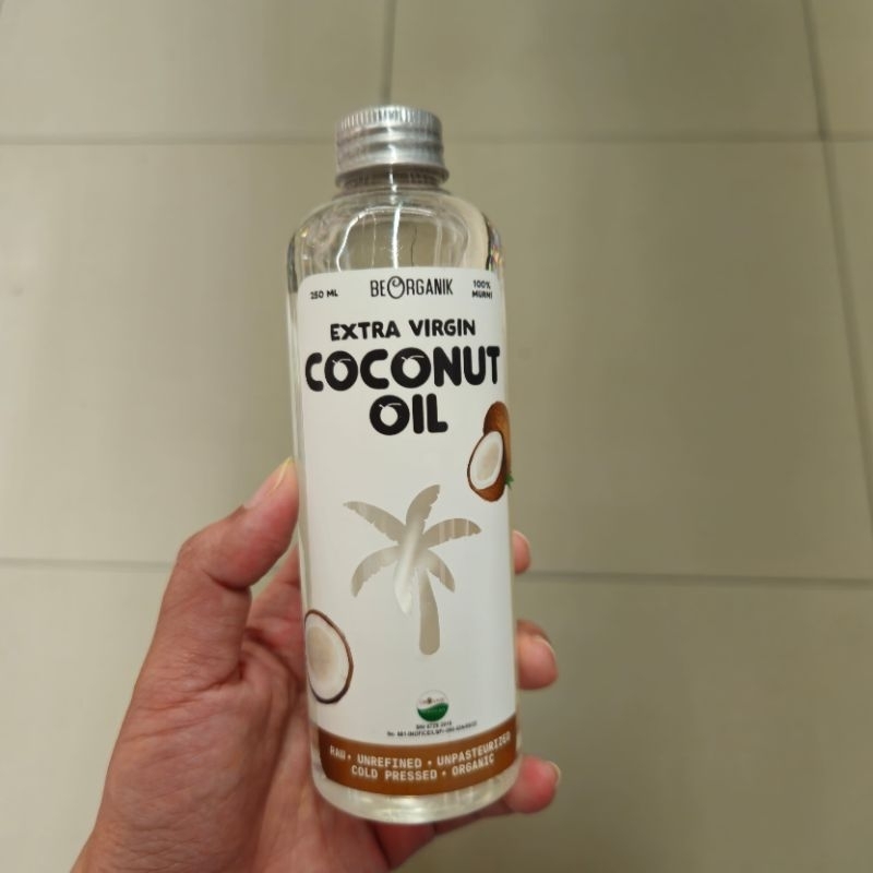 

BeOrganic Extra Virgin Coconut Oil VCO minyak kelapa murni 100% 250ml