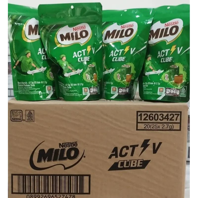 

MILO CUBE ISI25PCS SEDUS (20PACK) EXP APRIL 2026