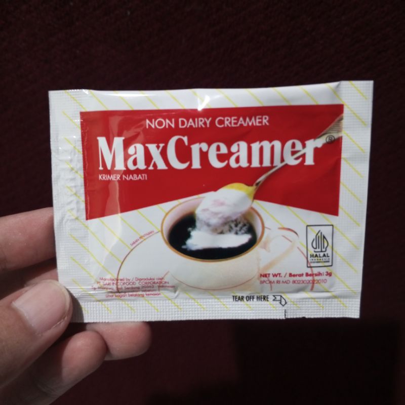 Krimer Bubuk MaxCreamer sachet 3 gr