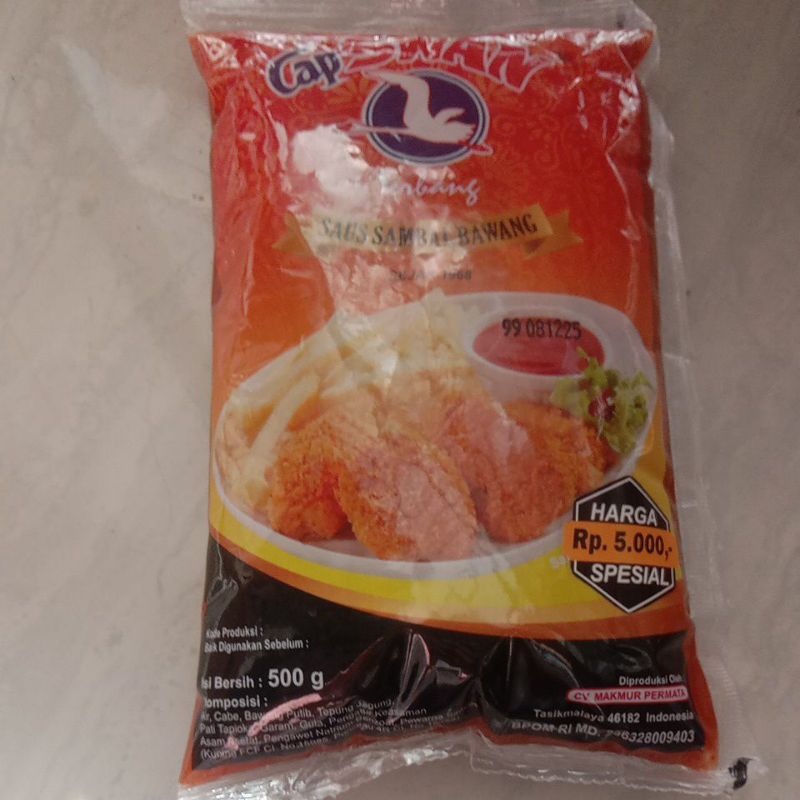 

Saus Sambal bawang 500g