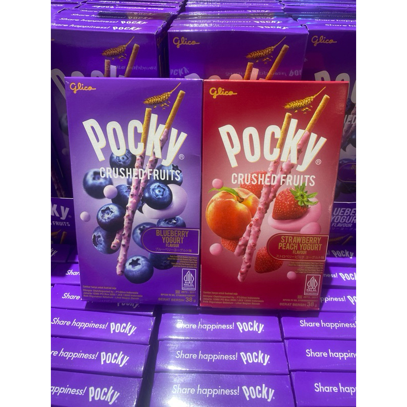 

Pocky edisi crushed fruits