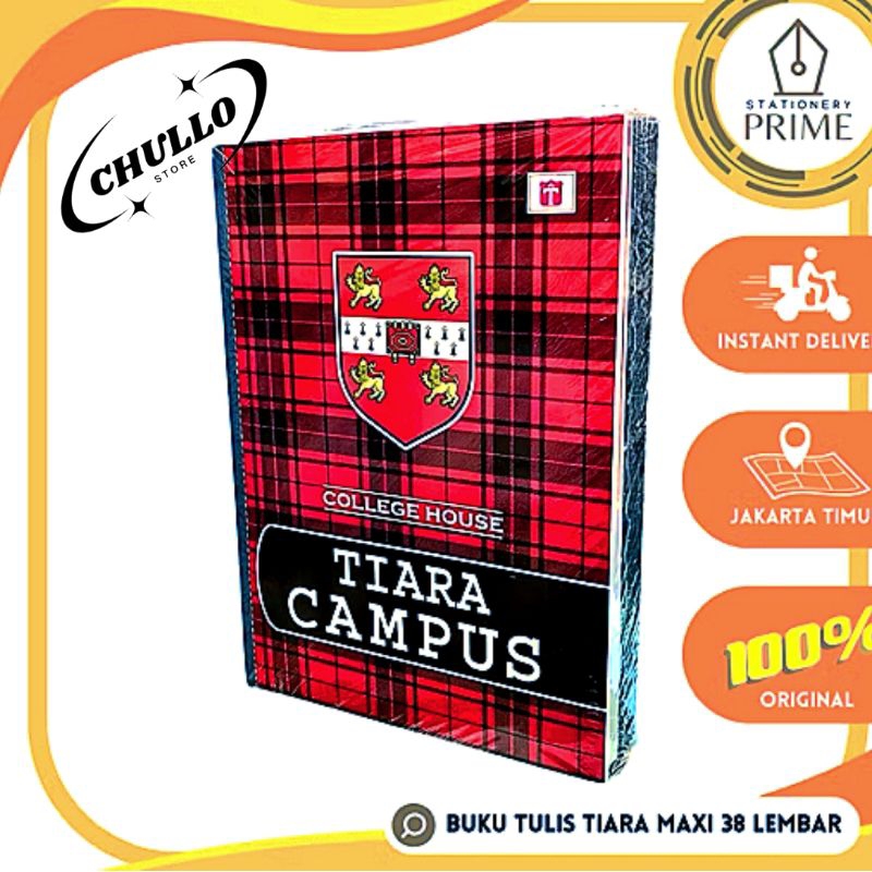 

Buku tulis tiara sakti 38 lembar pendek uk kwarto/buku tulis biasa( Isi 5 buku)