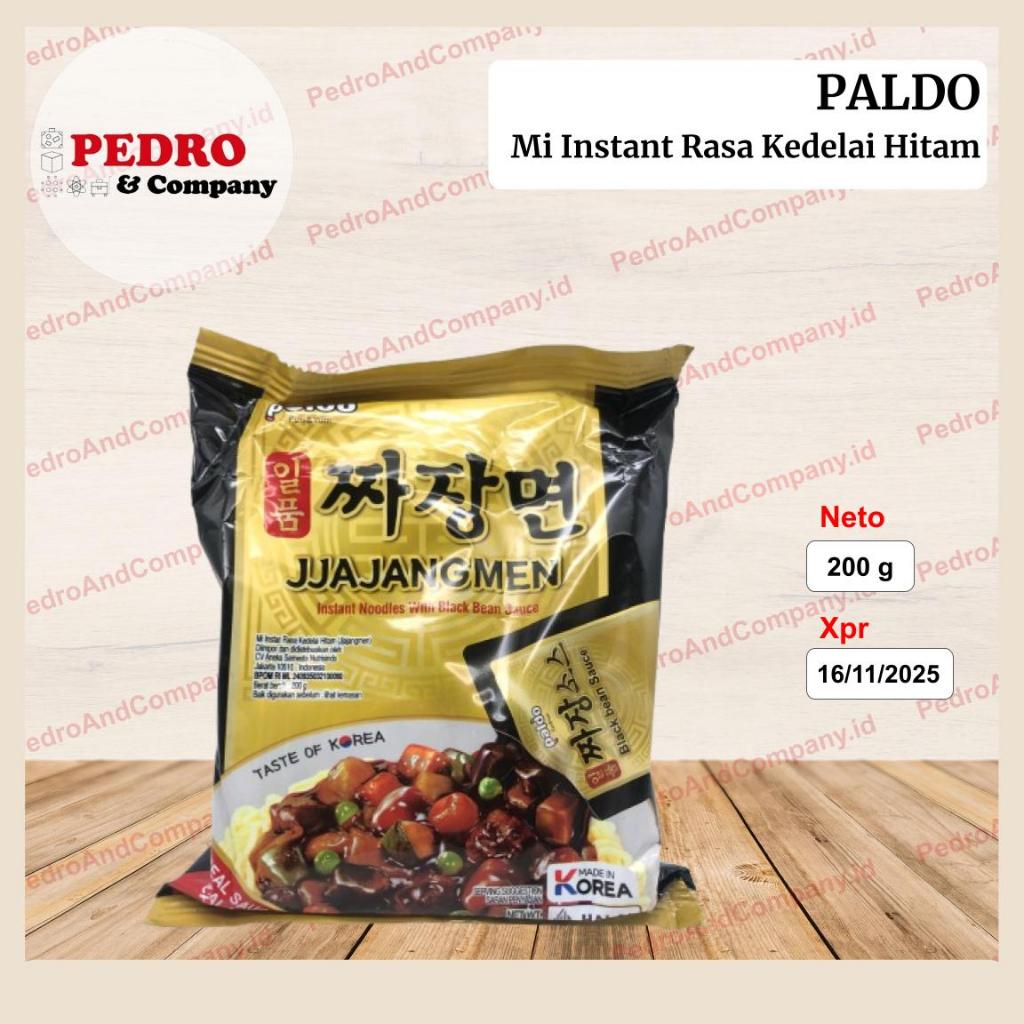 

Paldo jjajang men chajang noodle 200 gram - mie korea saus hitam