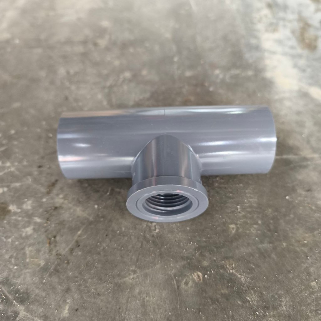 RUCIKA TDD Tee Drat Dalam 1/2 x 3/4 - Drat  dalam 1/2 inch ke sambungan pipa 3/4