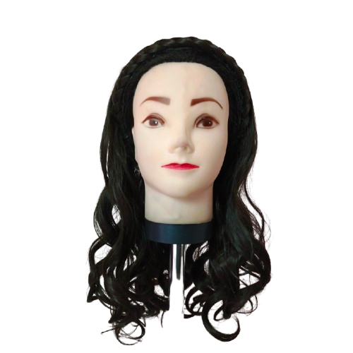 wig bando kepang/wig bando/wig panjang curlu wig bando 60 cm