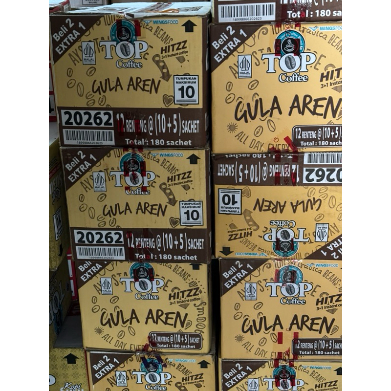 

(MARS) KOPI TOP AREN 1DUS ISI 180PCS Dan ECER KOPI LAINNYA
