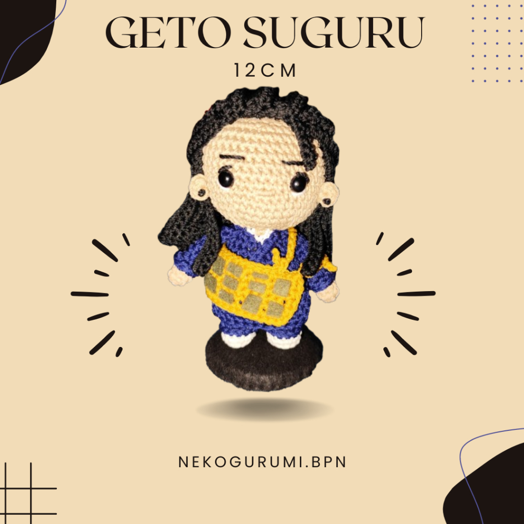 [NEKOGURUMI] GETO SUGURU AMIGURUMI