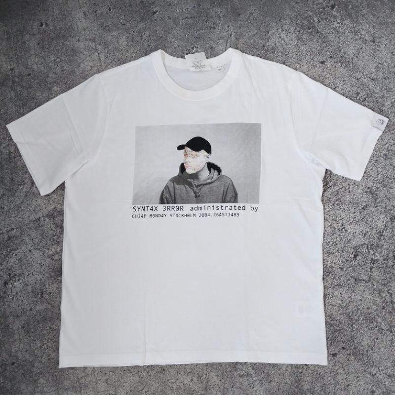 T - SHIRT CHEAP MONDAY "STOCKHOLM" WHITE [ Original ]