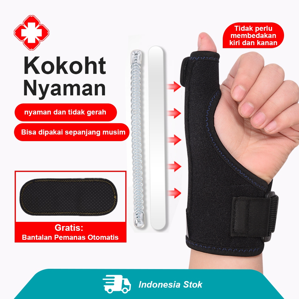 Wristband Tangan Penyangga Jempol Splint De Quervain Syndrome Brace Thumb Spica Splint Hand Splint