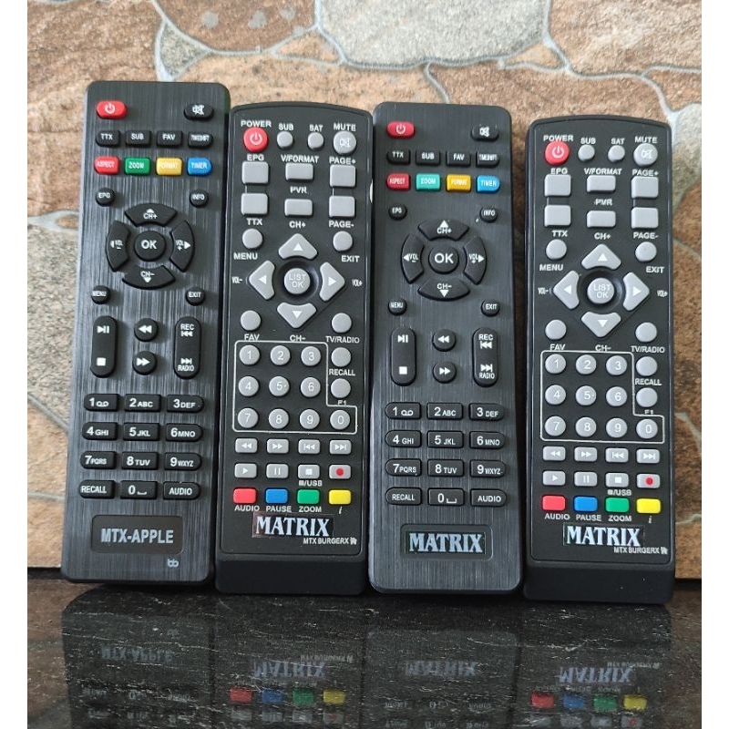 REMOTE STB MATRIX APPLE Mtx garuda Remot Set Top Box matrix DVB T2