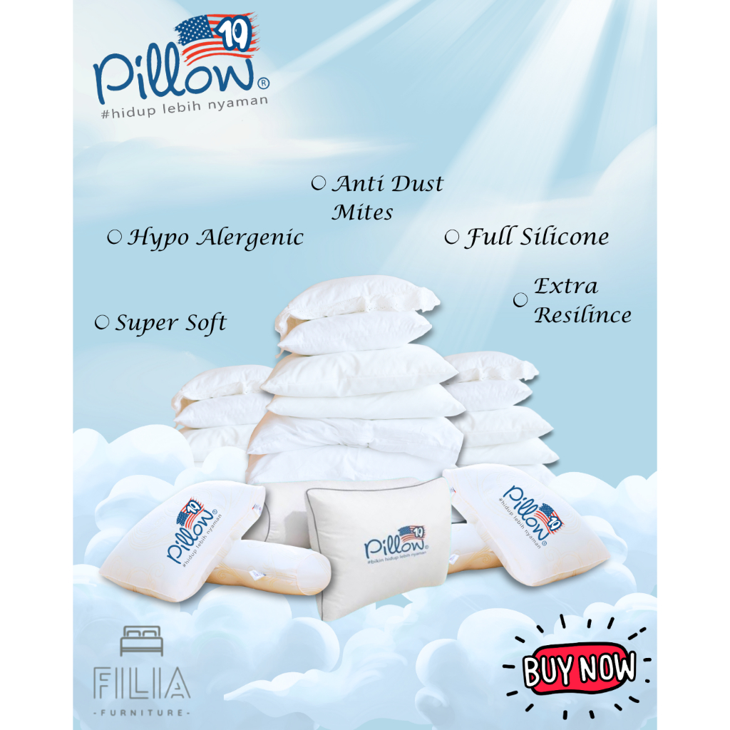 PILLOW & BOLSTER American 109 Pillow Full Silicone