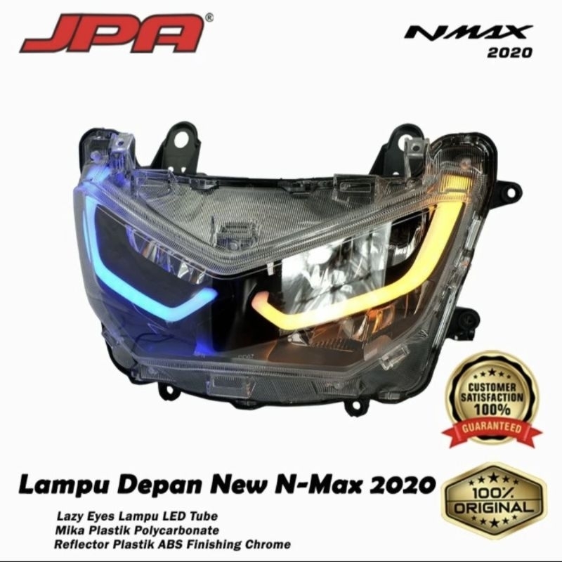 JPA Lampu depan All New Yamaha Nmax LED Headlamp Nmax New Lazy Eyes Biru