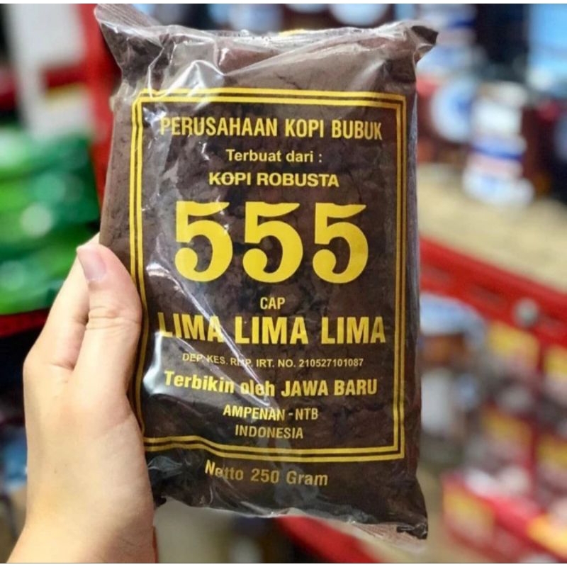 

KOPI 555 KHAS LOMBOK