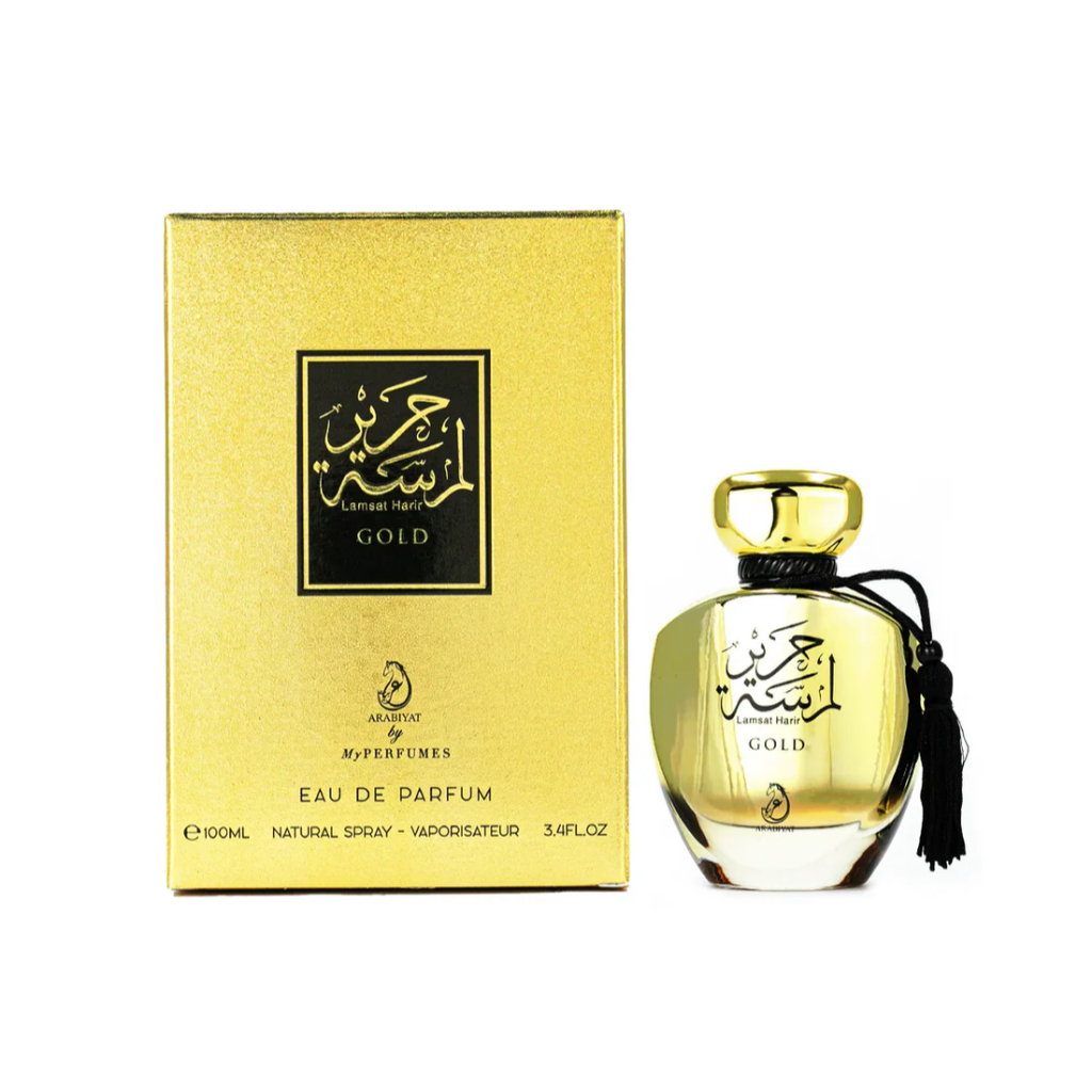 ARABIYAT LAMSAT HARIR GOLD EDP 100ML | ARABIYAT PERFUME | PERFUMES DUBAI | MY PERFUMES