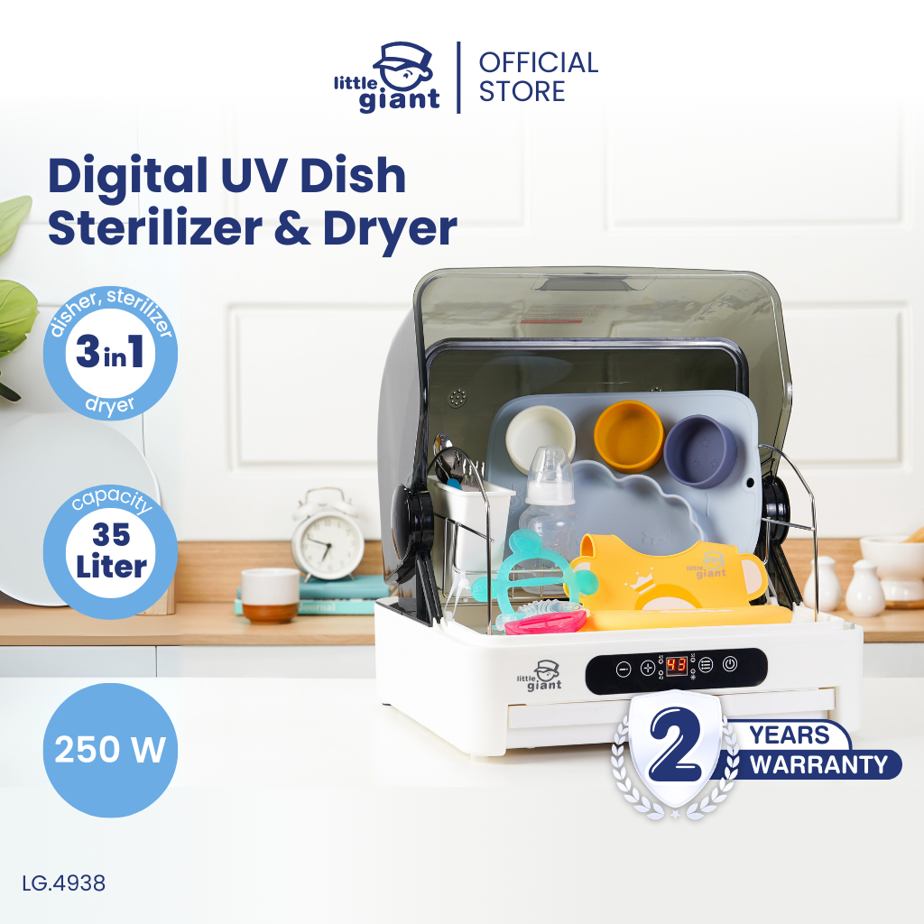 LITTLE GIANT LG.4938 UV Dish Sterilizer & Dryer - Sterilisasi dan Pengeringan Piring