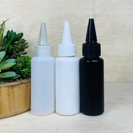 Botol Tinta 60 Ml HDPE / Botol Kerucut 60 Ml