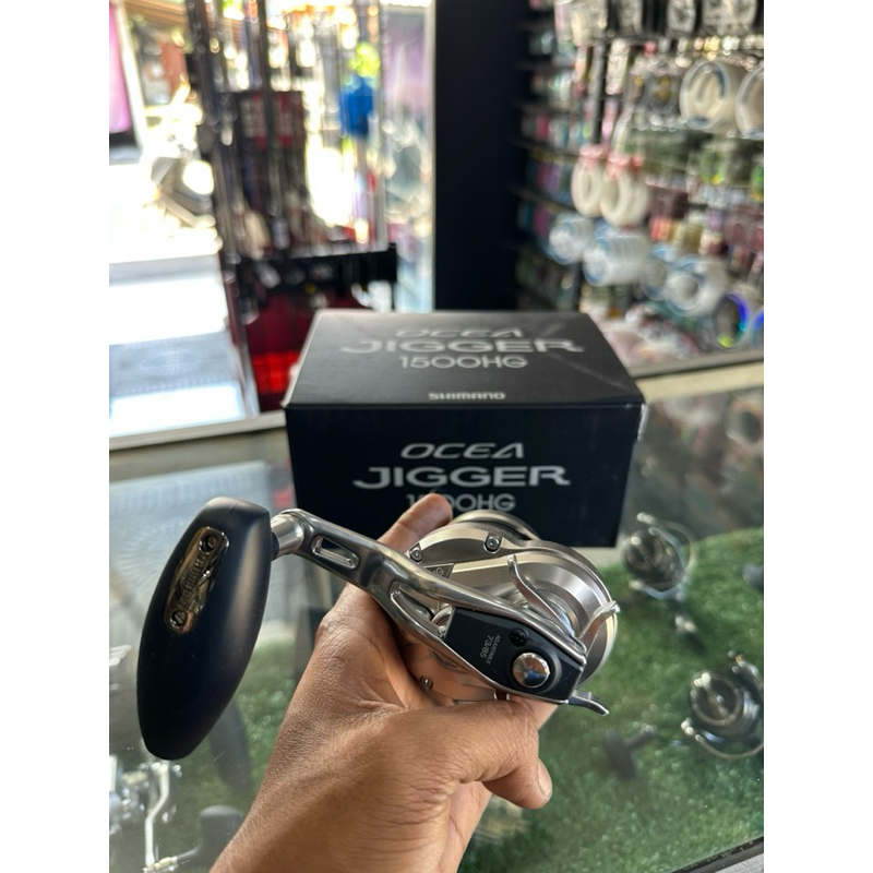 shimano ocea jigger 1500HG handle kanan