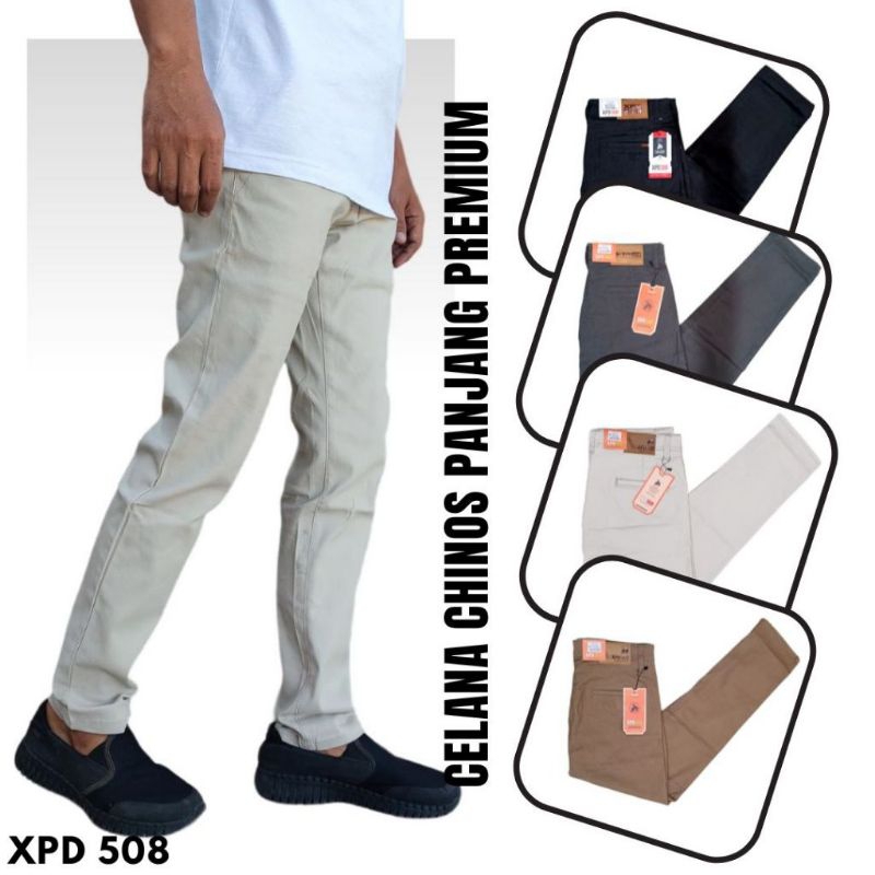 CELANA PANJANG CHINOS PREMIUM XPD 508 DENIM
