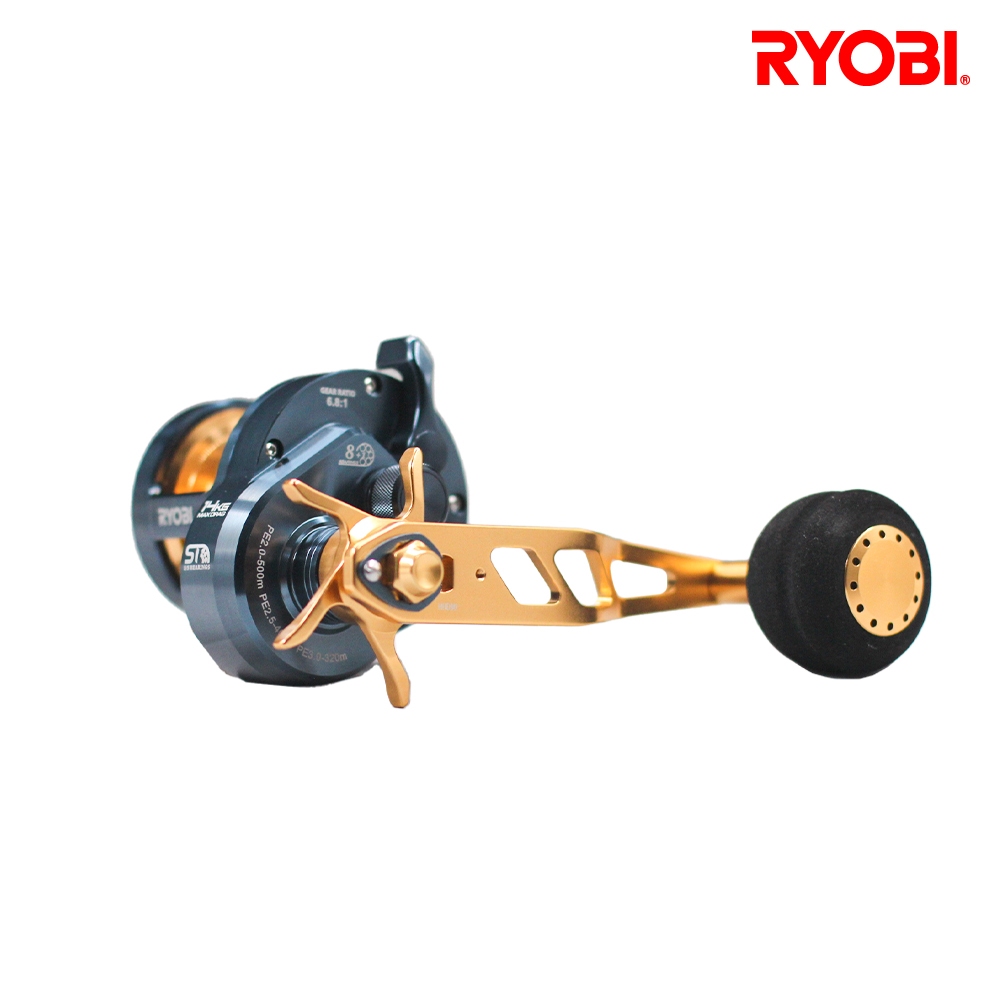 RYOBI JIGZONE JZ50 Fishing Reel Over Head / OH CNC Alumunium Body 9 Stainless Steel And Corrosion Re