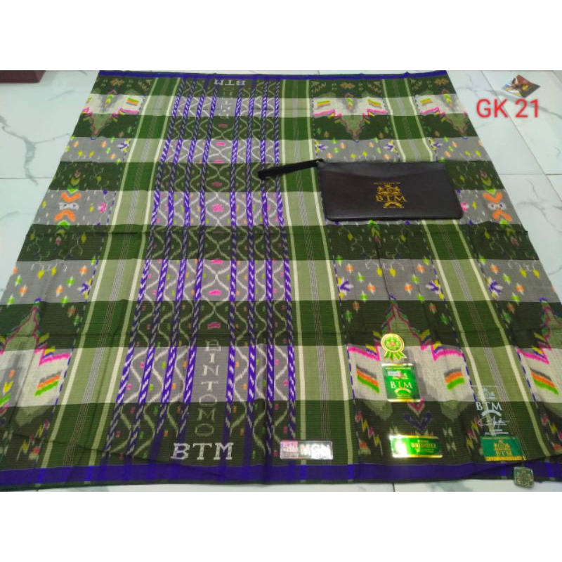 sarung BTM MGN KOTAK original sutra 100%