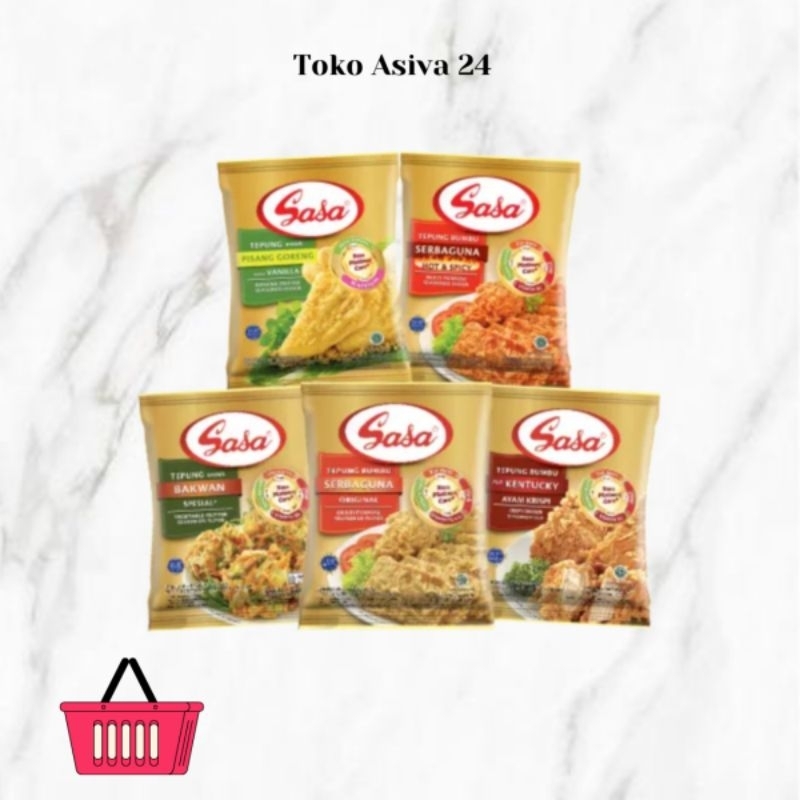 

Tepung Sasa tepung bumbu serbaguna Sasa 225gran
