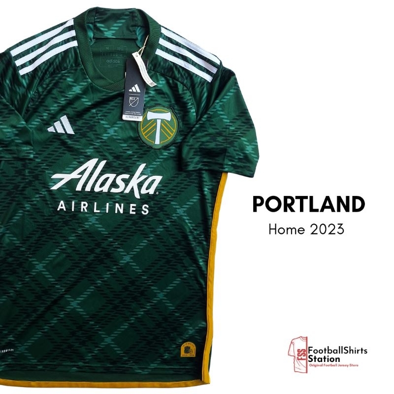 Jersey Portland Timbers Home 2023 Aeroready Size M Original