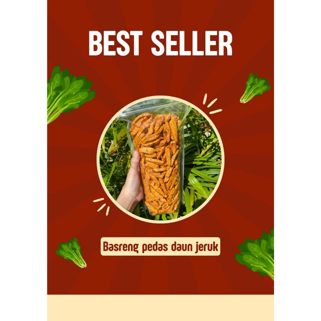 

Basreng Pedas Bunda Nara 1000 gram