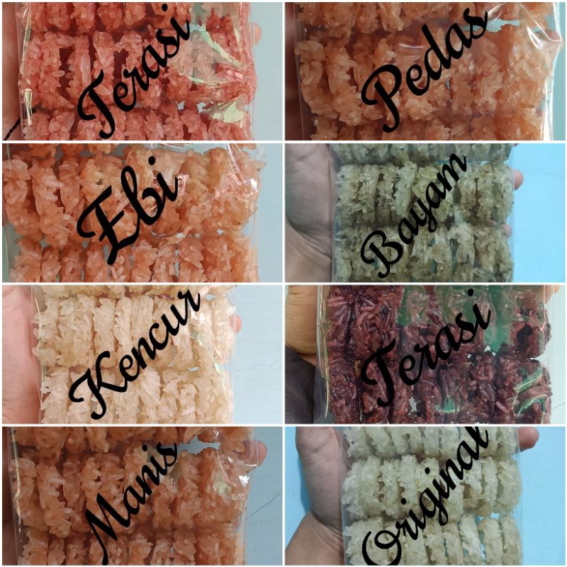 

Ranginang Rengginang Aneka Rasa isi 40 pcs